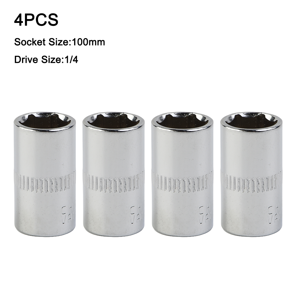 Home Bar Supplies - 4 stücke Buchse Chrom Vanadium Stahl