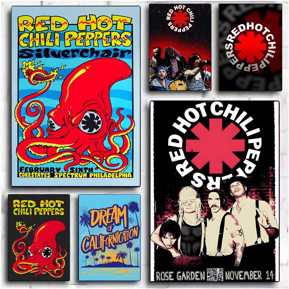 Home Bar And Theater - Red Hot Chili P-Piners Bank Poster