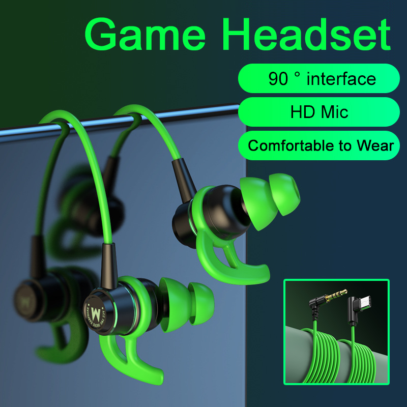 Home Bar Iphone - Gaming-Headsets HiFi In-Ear-90-Grad-Winkel Typ C 3,5