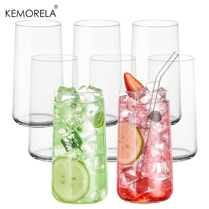Highball Glass Set - 6 Stück Highball Glas Whisky Kaffeetasse