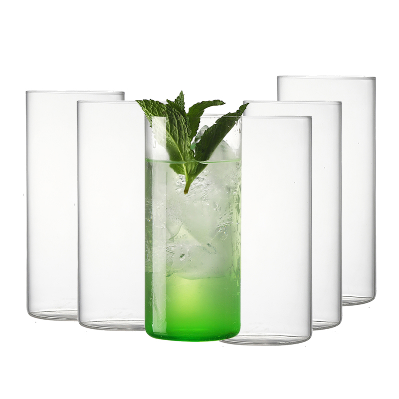 Highball Glass Set - Extra leichtes Cocktailglas, Highball-Gläser, langes Getränk,