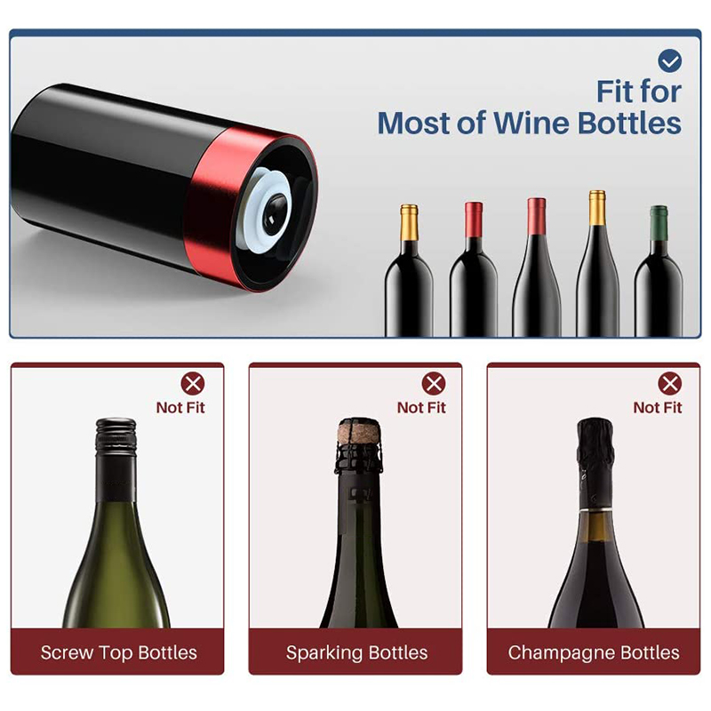 Weins topper Vakuum elektrisch – Wine Preservation Pump Bewertung und Preis