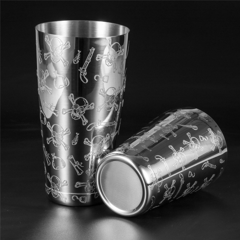 500 ml/800 ml Gravur Schädel E – Boston Shaker Set Bewertung und Preis
