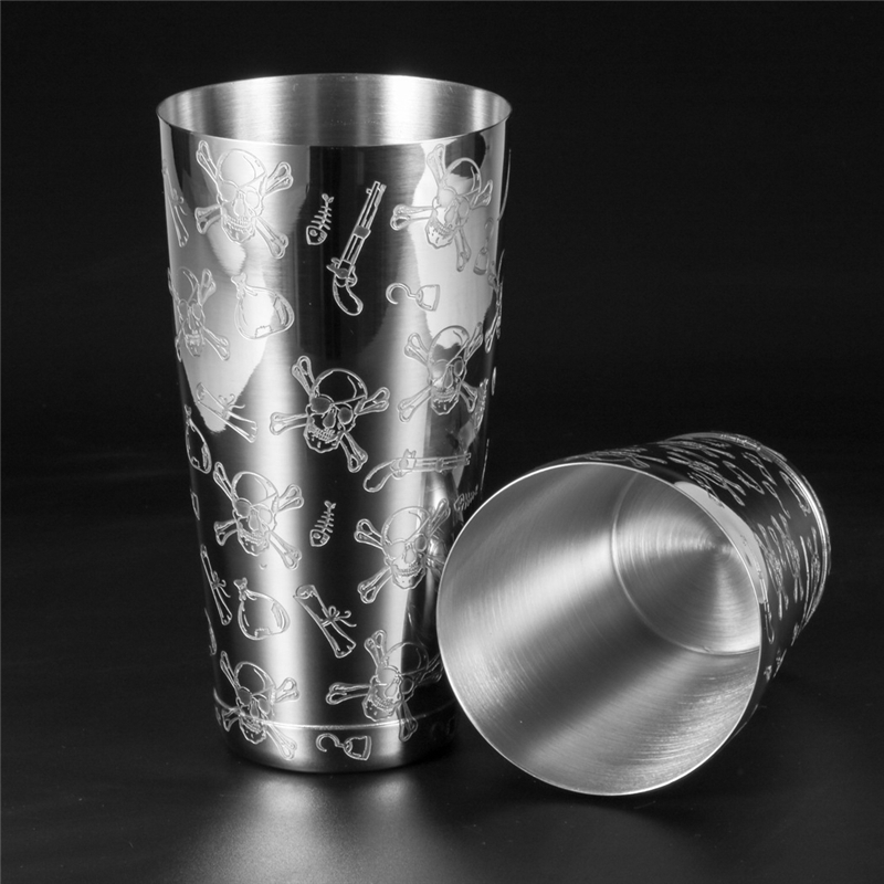 500 ml/800 ml Gravur Schädel E – Boston Shaker Set Bewertung und Preis