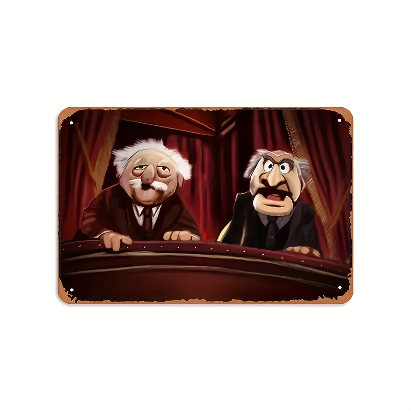 Statler & Waldorf Vintage-Wand – Home Bar Cafe Bewertung und Preis