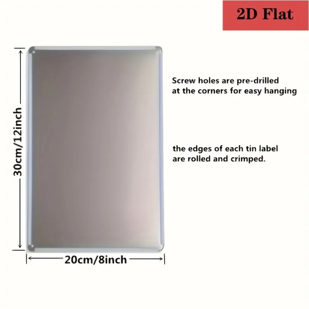 8×12 Zoll anpassbare Metallpla – Home Bar Cafe Bewertung und Preis