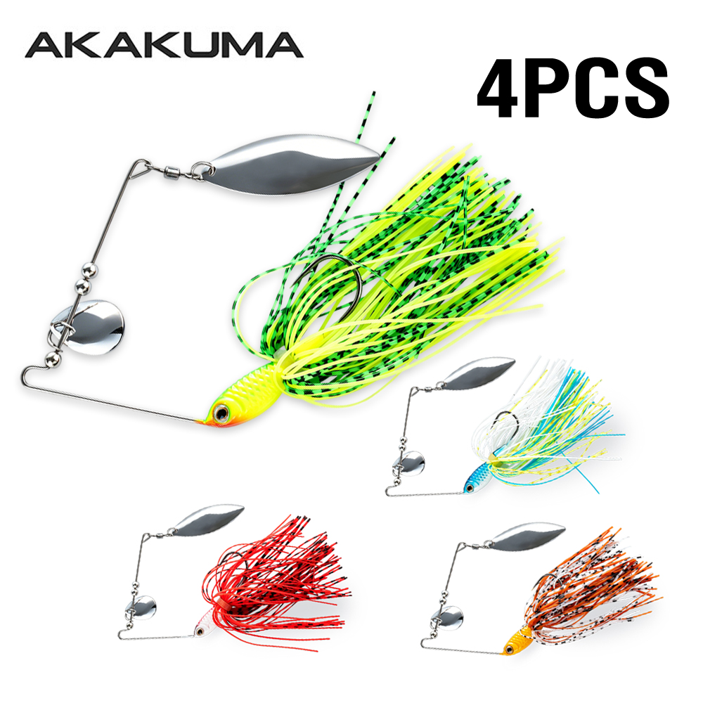 4 Stück 18g Spinnerbait Angelk – Jigger Double Sided Bewertung und Preis