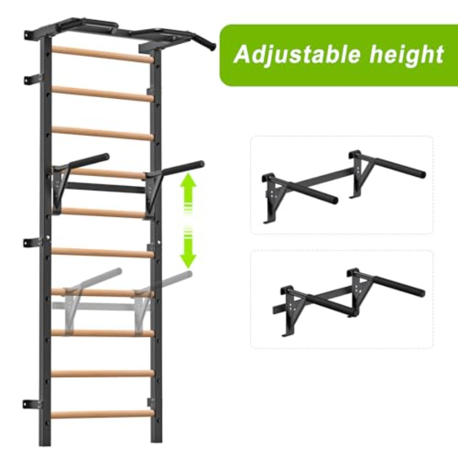 Wandmontierte Gymnastik-Stange – Home Bar And Gym Bewertung und Preis