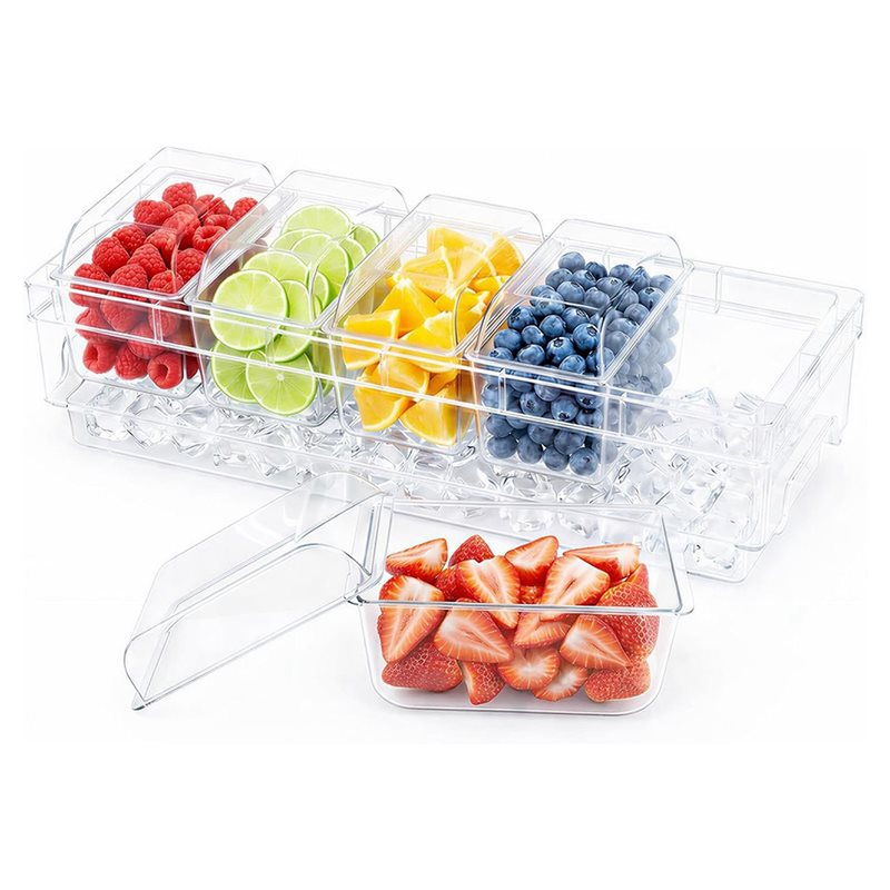 AB46 – Für Barbedarf, gekühlte – Garnish Tray Set Bewertung und Preis