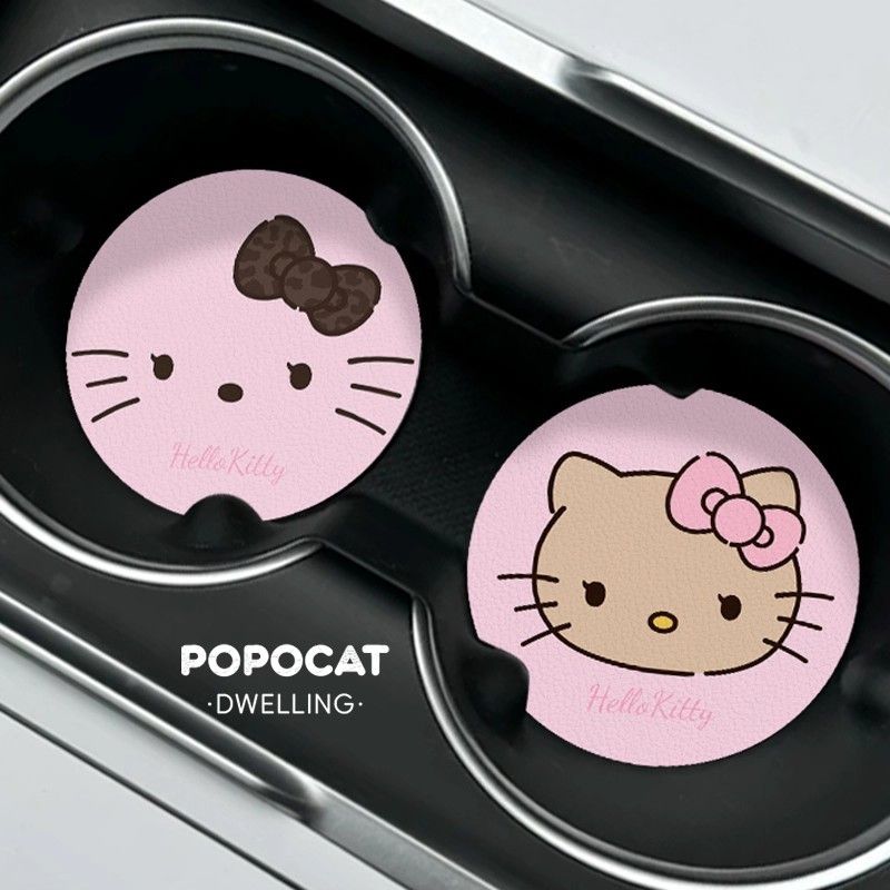 Hello Kitty Auto-Untersetzer,  – Bar Mat Rubber Bewertung und Preis