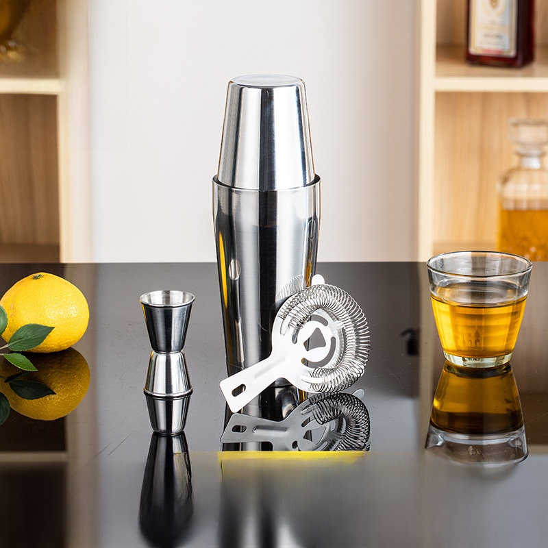 Edelstahl Bar-Werkzeug-Set Coc – Boston Shaker Set Bewertung und Preis