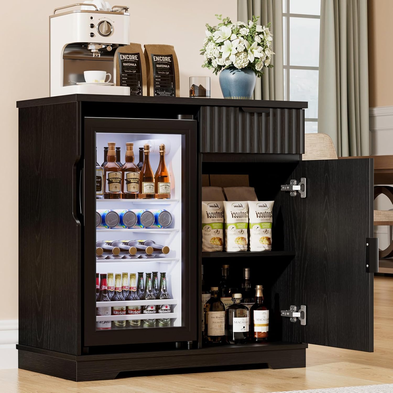 Gerillter Kaffeebar-Schrank mi – Home Bar And Cabinet Bewertung und Preis