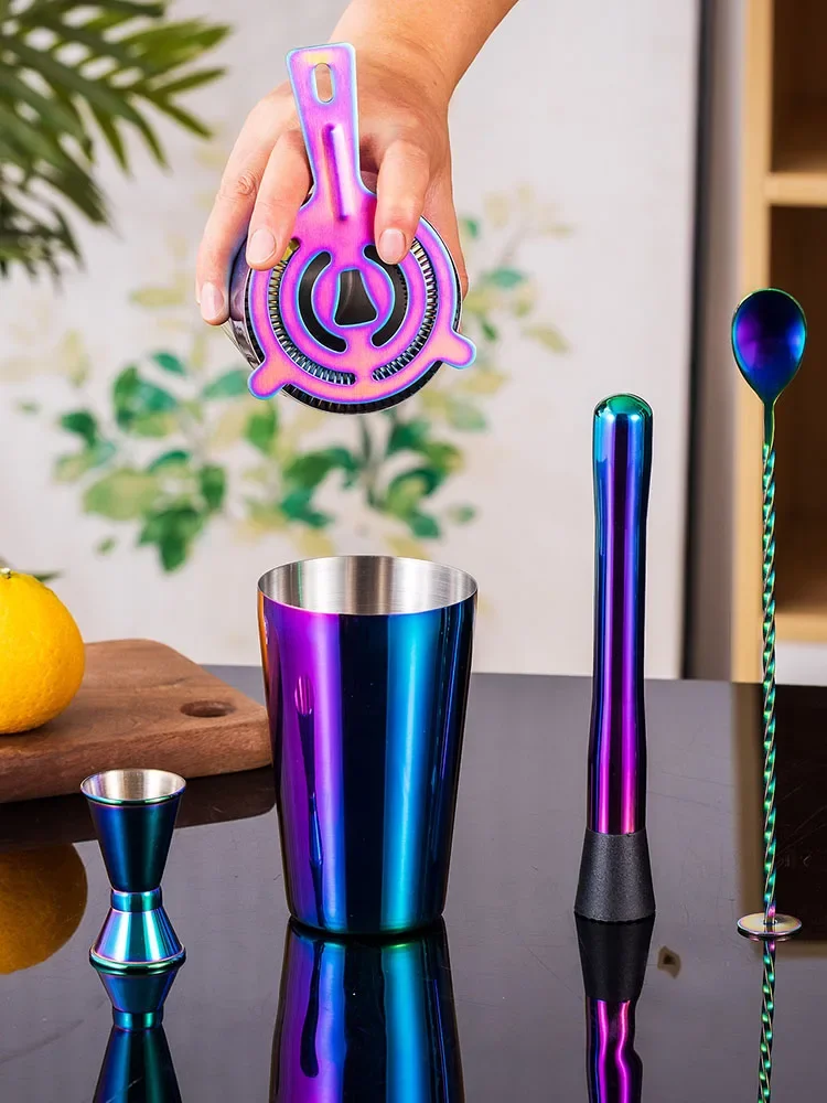 5/7 stücke Regenbogen Cocktail – Boston Shaker Set Bewertung und Preis