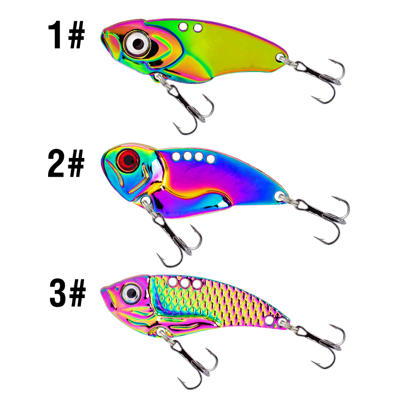 3er-Set Metallische Bunte VIB- – Jigger Double Sided Bewertung und Preis