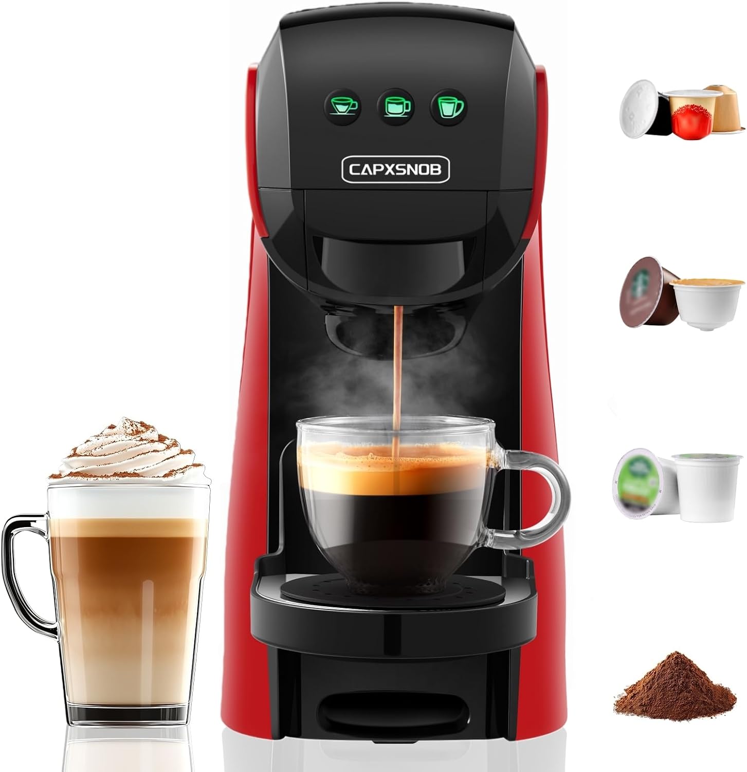 4-in-1 Kaffee- und Espressomas – Home Bar And Coffee Bewertung und Preis
