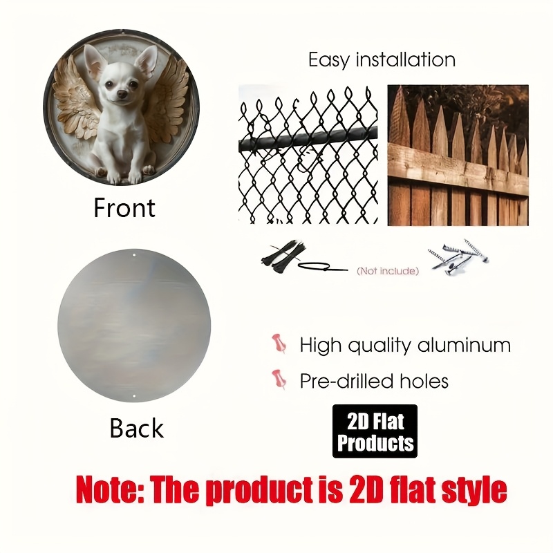 2D flach, 1 Stück, Chihuahua-T – Home Bar And Coffee Bewertung und Preis